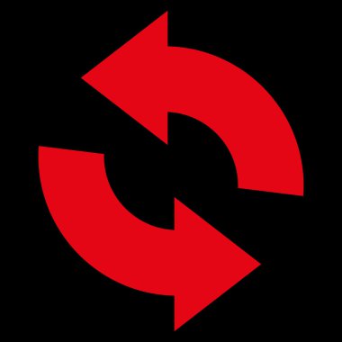 Düz vektör simgesini tazele