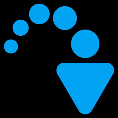 Düz vektör simge Yinele