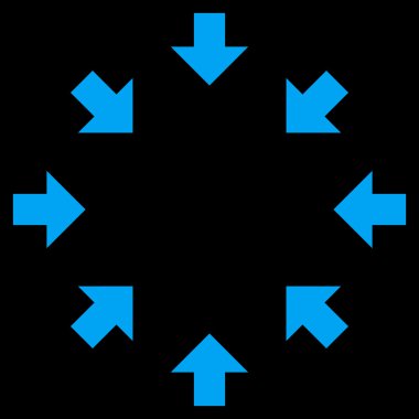 Vektör simge kompakt oklar düz