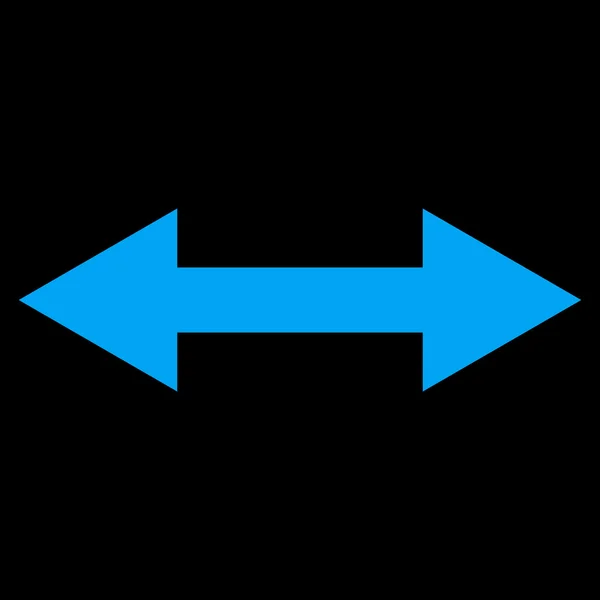 Horisontella Flip platt vektor Icon — Stock vektor