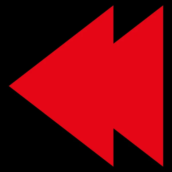 Mutare stânga plat Vector Icon — Vector de stoc