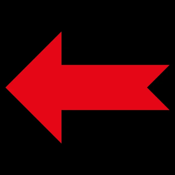 Arrow Left Flat Vector Icon — Stock Vector