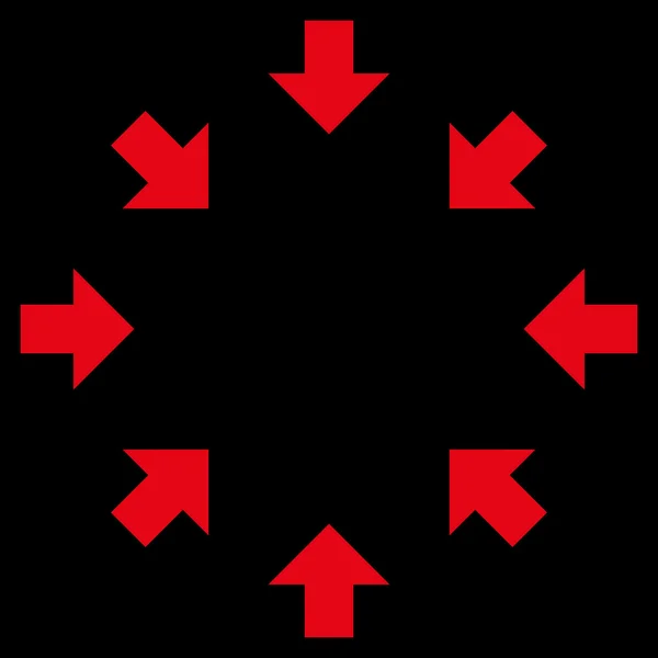 Компактный стрелки плоский Векторный Icon — стоковый вектор