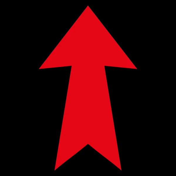 Arrow Up Icona vettoriale piatta — Vettoriale Stock