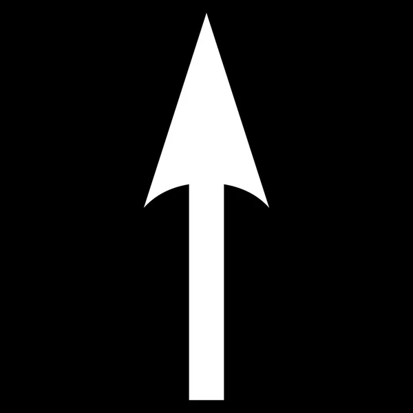 シャープなフラットのベクトルのアイコンを矢印 — ストックベクタ