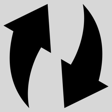 Düz vektör simgesini tazele