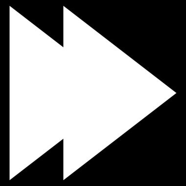 Doğru düz taşımak vektör simgesi