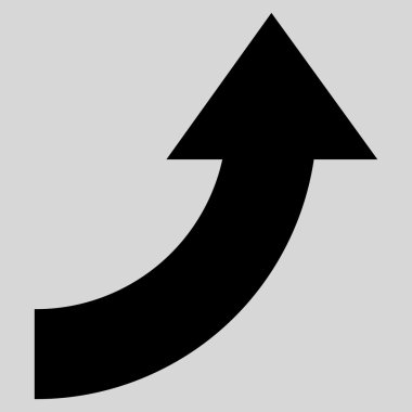 Düz vektör simge Döndür