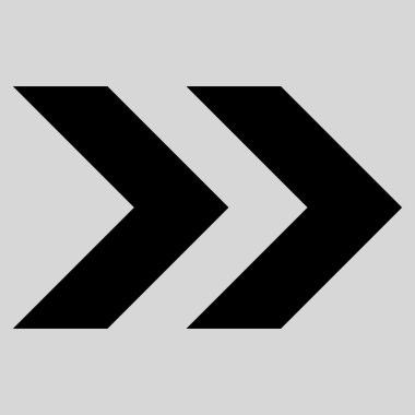 Vardiya doğru düz vektör simgesi