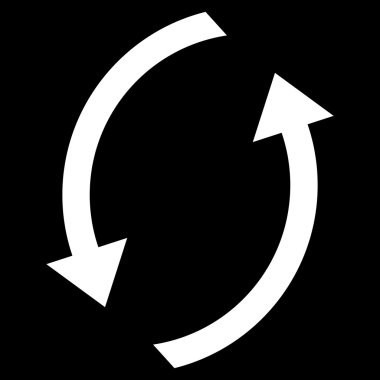 Düz vektör simgesini tazele