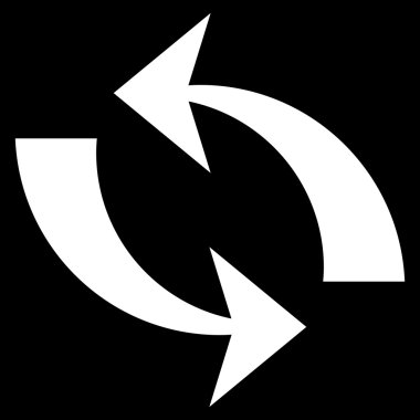 Düz vektör simgesini tazele