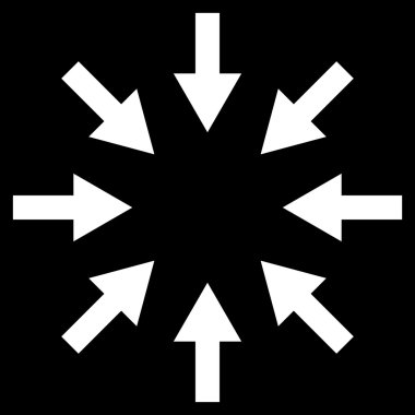 Vektör simge kompakt oklar düz