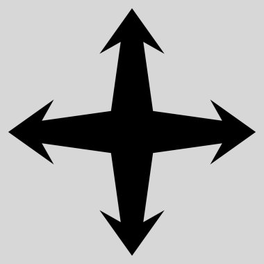 Düz vektör simgesini genişletin