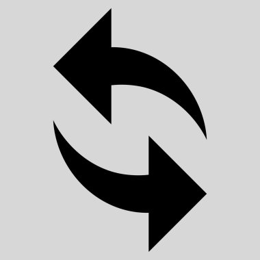 Düz vektör simgesini tazele