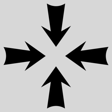 Oklar düz vektör simge azaltmak