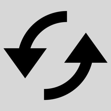 Düz vektör simgesini tazele