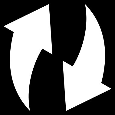 Düz vektör simgesini tazele