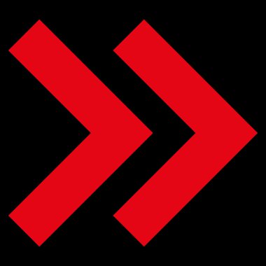 Vardiya doğru düz vektör simgesi