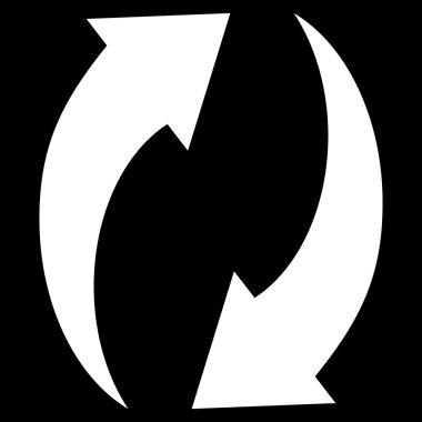 Düz vektör simgesini tazele