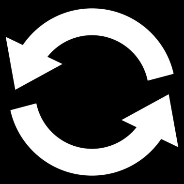 Düz vektör simgesini tazele