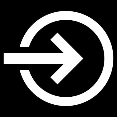 Alma düz vektör simgesi