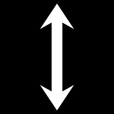 Dikey Çevir düz vektör simgesi