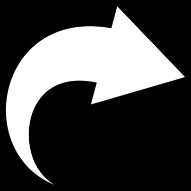 Düz vektör simge Yinele