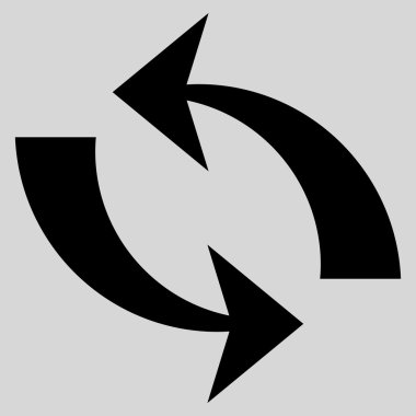 Düz vektör simgesini tazele