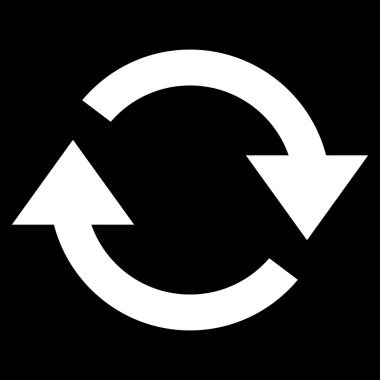 Düz vektör simgesini tazele