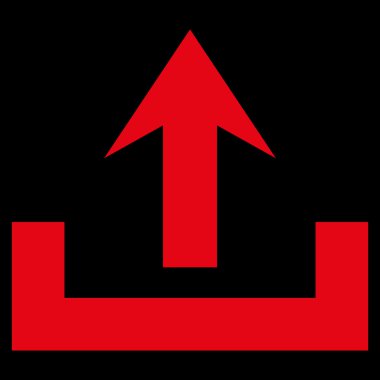 Düz vektör simge yüklemek