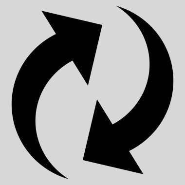 Düz vektör simgesini tazele