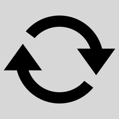 Düz vektör simgesini tazele