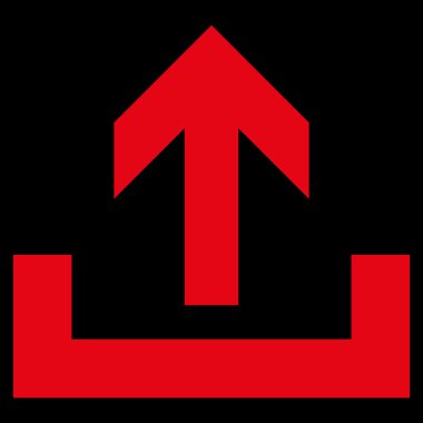 Düz vektör simge yüklemek