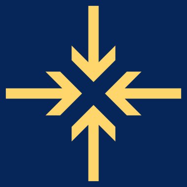 Okları Düz Vektör Sembolüazalt