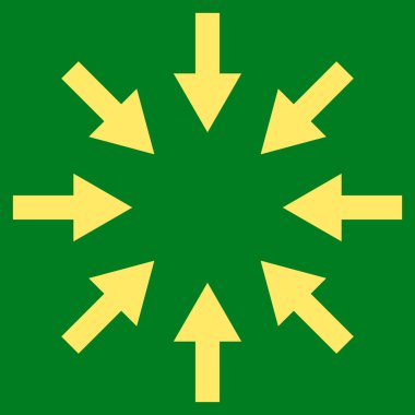 Vektör simge kompakt oklar düz