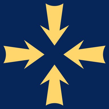 Okları Düz Vektör Sembolüazalt