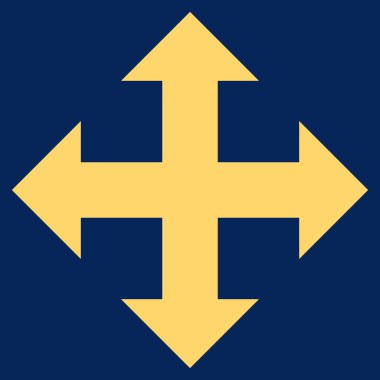 Düz vektör simgesini genişletin