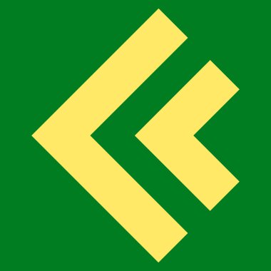 Shift Sol düz vektör simgesi