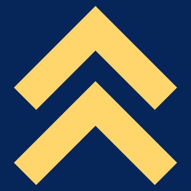 Shift Up Düz Vektör Piktogram