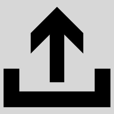 Düz vektör simge yüklemek