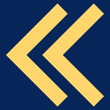 Shift Sol Düz Vektör Sembolü