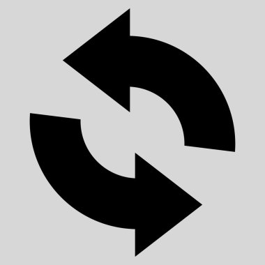 Düz vektör simgesini tazele