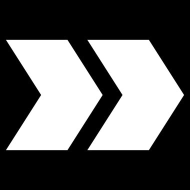 Vardiya doğru düz vektör simgesi