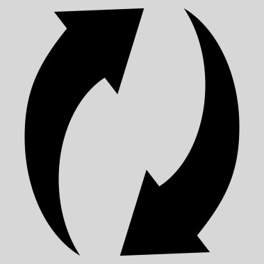 Düz vektör simgesini tazele