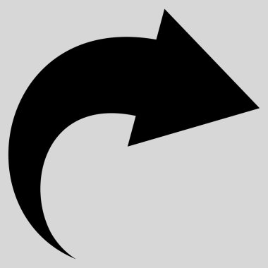 Düz vektör simge Yinele