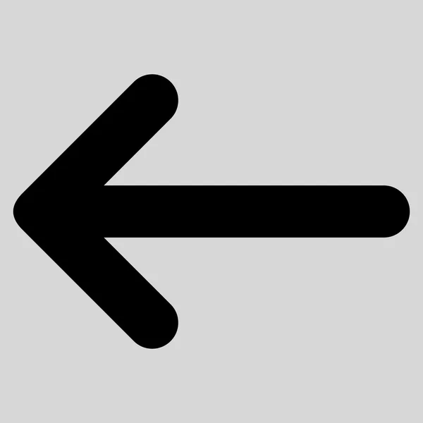 Icône vectorielle plate gauche — Image vectorielle