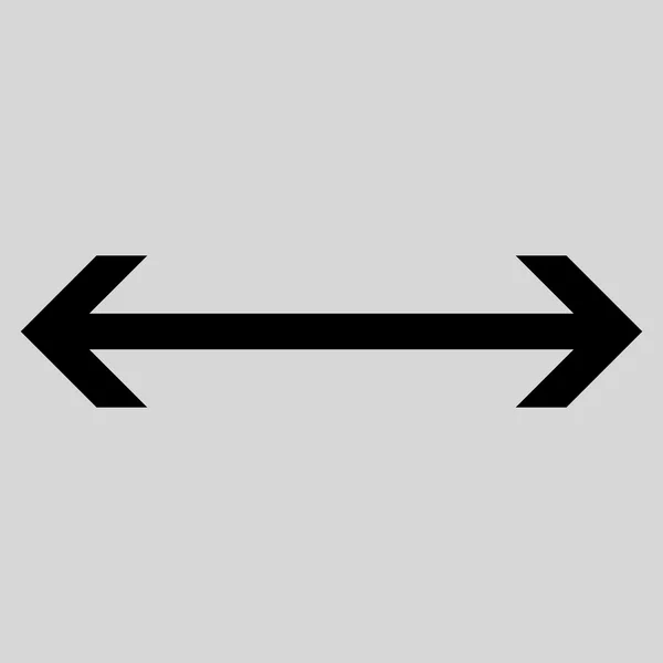 Horizontales flaches Flip-Vektor-Symbol — Stockvektor