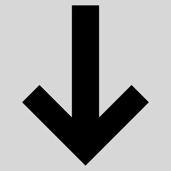 Векторная икона "Стрела вниз" — стоковый вектор
