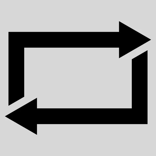 Flechas de cambio Icono de vector plano — Archivo Imágenes Vectoriales