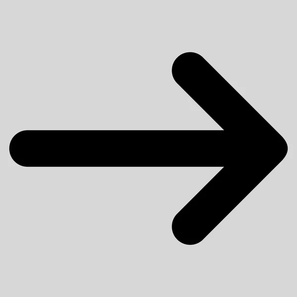 Pijl rechts platte Vector Icon — Stockvector